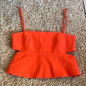 Zara Orange Top